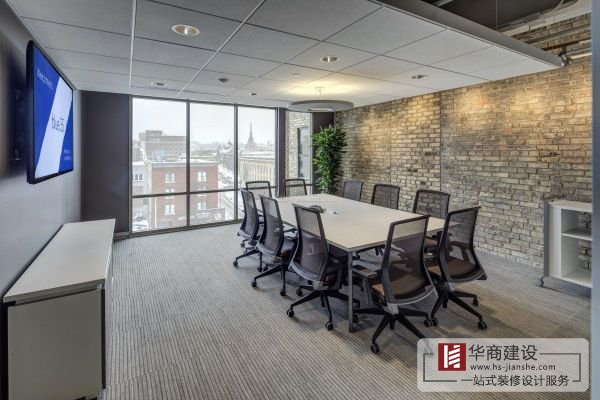 簡約大氣上檔次的辦公室會議室裝修設(shè)計