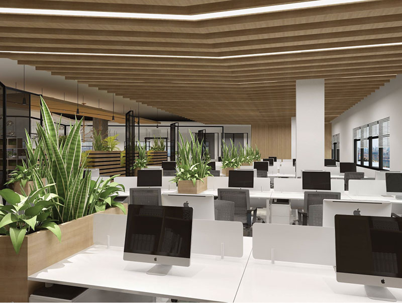 希音供應(yīng)鏈管理有限公司辦公室裝修項目